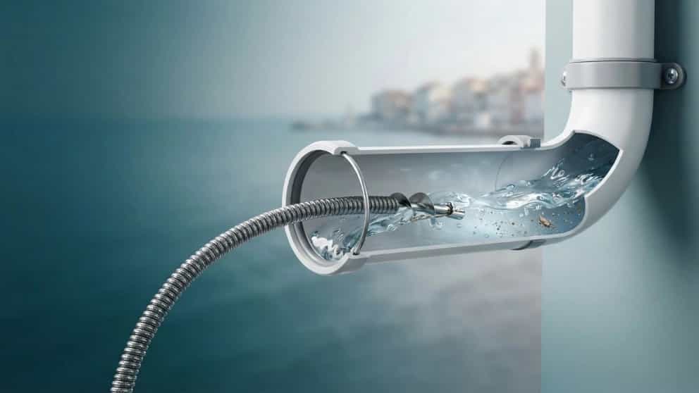 فنر برقی لوله بازکنی در نمک آبرود