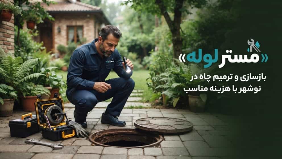بازسازی و ترمیم چاه در نوشهر با هزینه مناسب